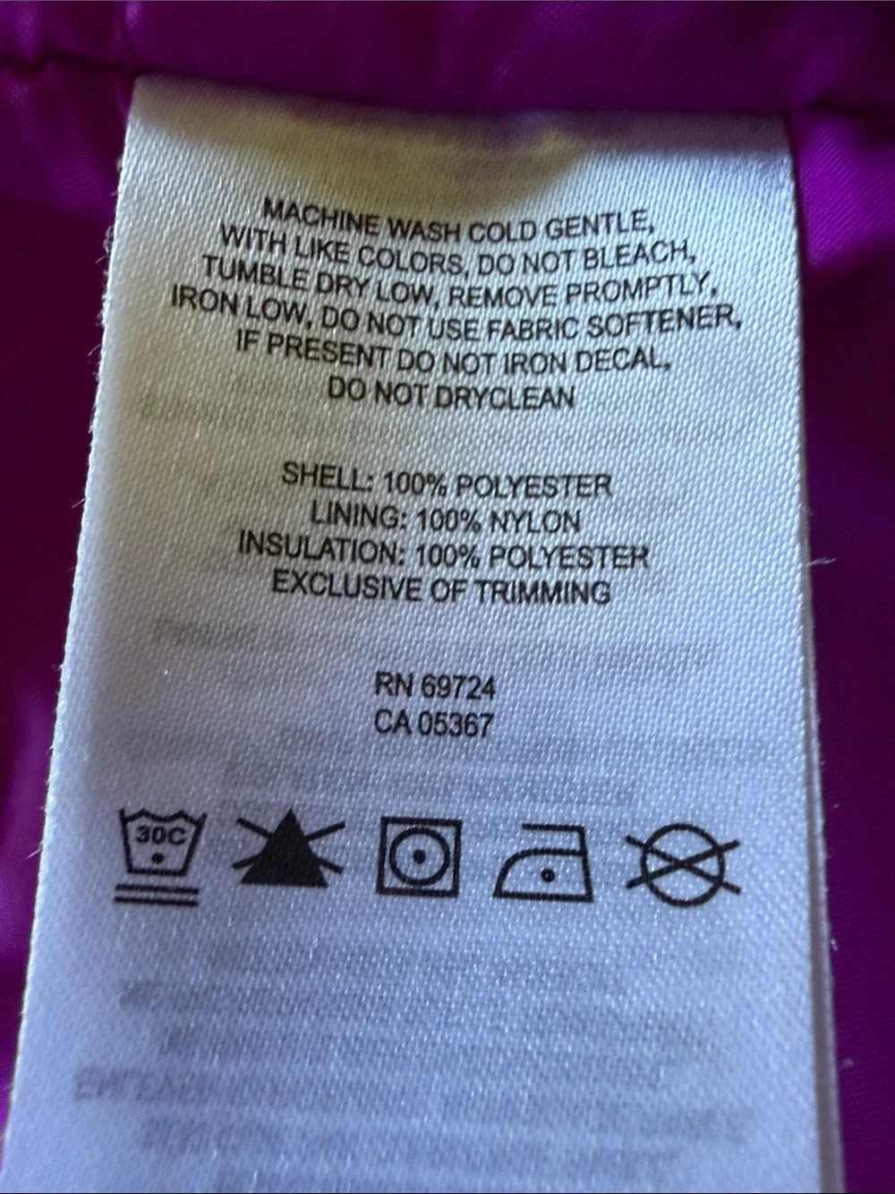 Columbia  women ' s Light Gray Jacket with Purple Accents Size 1X
